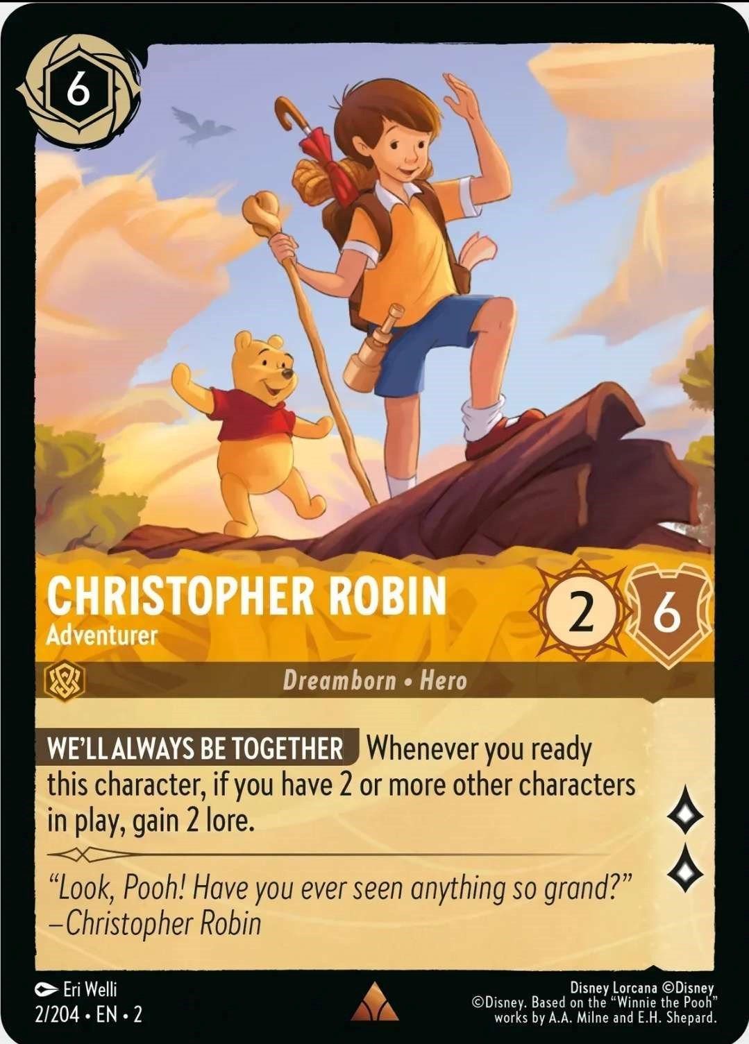 Christopher Robin - Adventurer (2/204) [Rise of the Floodborn] | Eastridge Sports Cards & Games