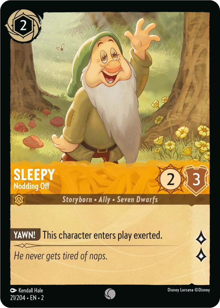Sleepy - Nodding Off (21/204) [Rise of the Floodborn] | Eastridge Sports Cards & Games