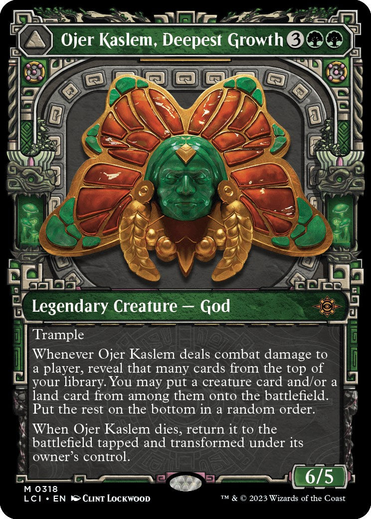 Ojer Kaslem, Deepest Growth (Showcase) [The Lost Caverns of Ixalan] | Eastridge Sports Cards & Games