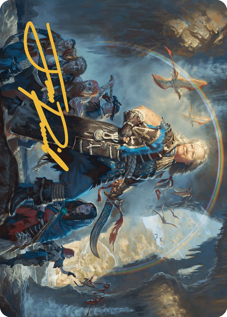 Admiral Brass, Unsinkable Art Card (Gold-Stamped Signature) [The Lost Caverns of Ixalan Art Series] | Eastridge Sports Cards & Games
