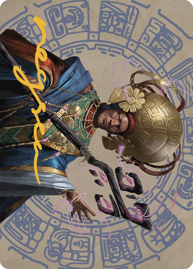 Akal Pakal, First Among Equals Art Card (46/81) (Gold-Stamped Signature) [The Lost Caverns of Ixalan Art Series] | Eastridge Sports Cards & Games