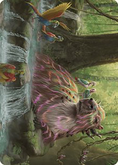 Basking Capybara Art Card [The Lost Caverns of Ixalan Art Series] | Eastridge Sports Cards & Games