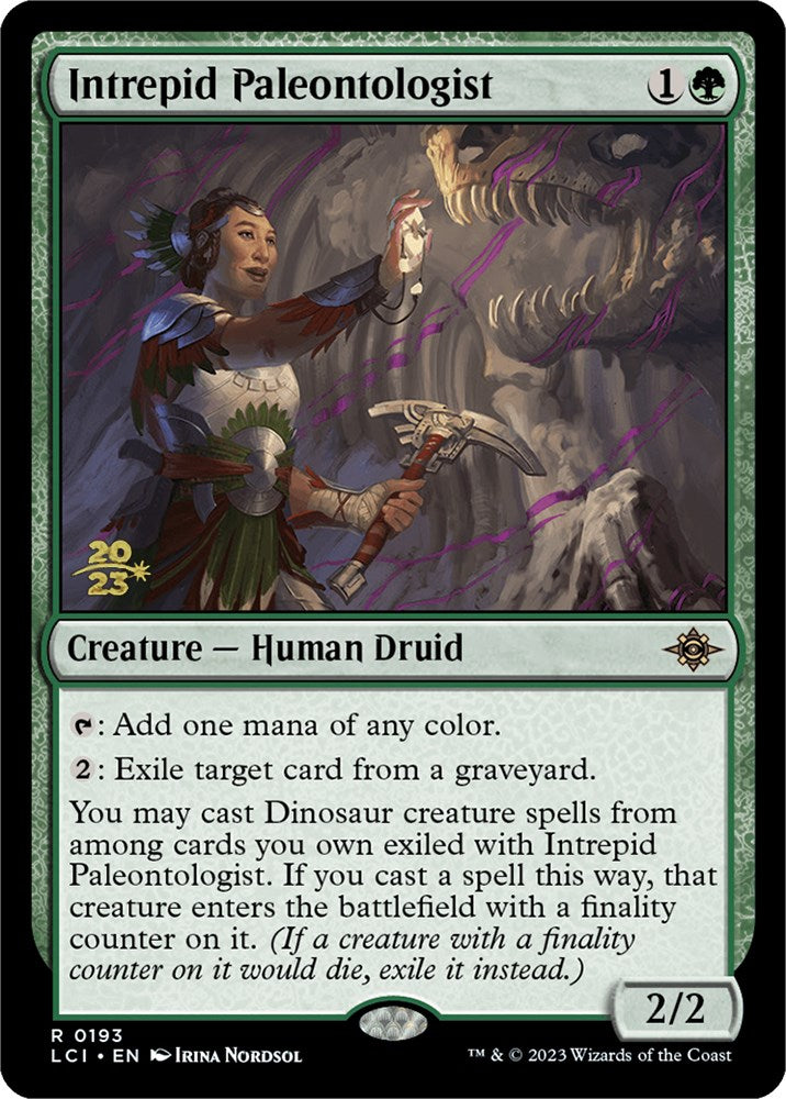 Intrepid Paleontologist [The Lost Caverns of Ixalan Prerelease Cards] | Eastridge Sports Cards & Games