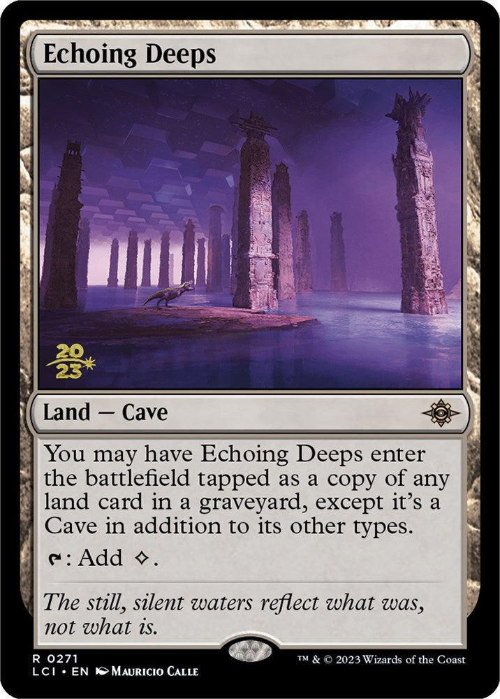 Echoing Deeps [The Lost Caverns of Ixalan Prerelease Cards] | Eastridge Sports Cards & Games