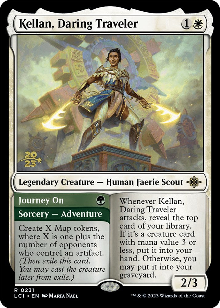 Kellan, Daring Traveler [The Lost Caverns of Ixalan Prerelease Cards] | Eastridge Sports Cards & Games