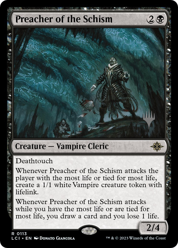 Preacher of the Schism (Promo Pack) [The Lost Caverns of Ixalan Promos] | Eastridge Sports Cards & Games