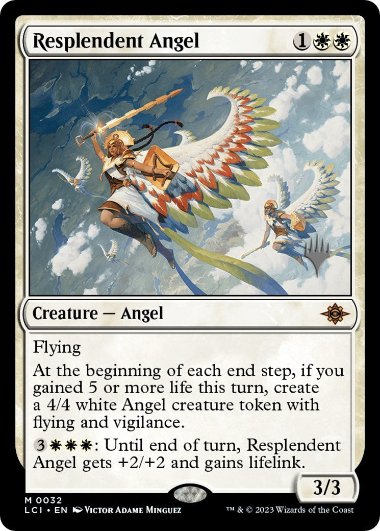 Resplendent Angel (Promo Pack) [The Lost Caverns of Ixalan Promos] | Eastridge Sports Cards & Games