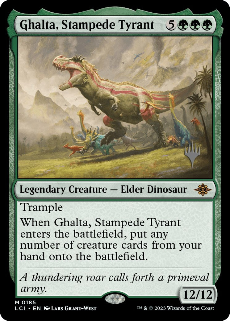 Ghalta, Stampede Tyrant (Promo Pack) [The Lost Caverns of Ixalan Promos] | Eastridge Sports Cards & Games