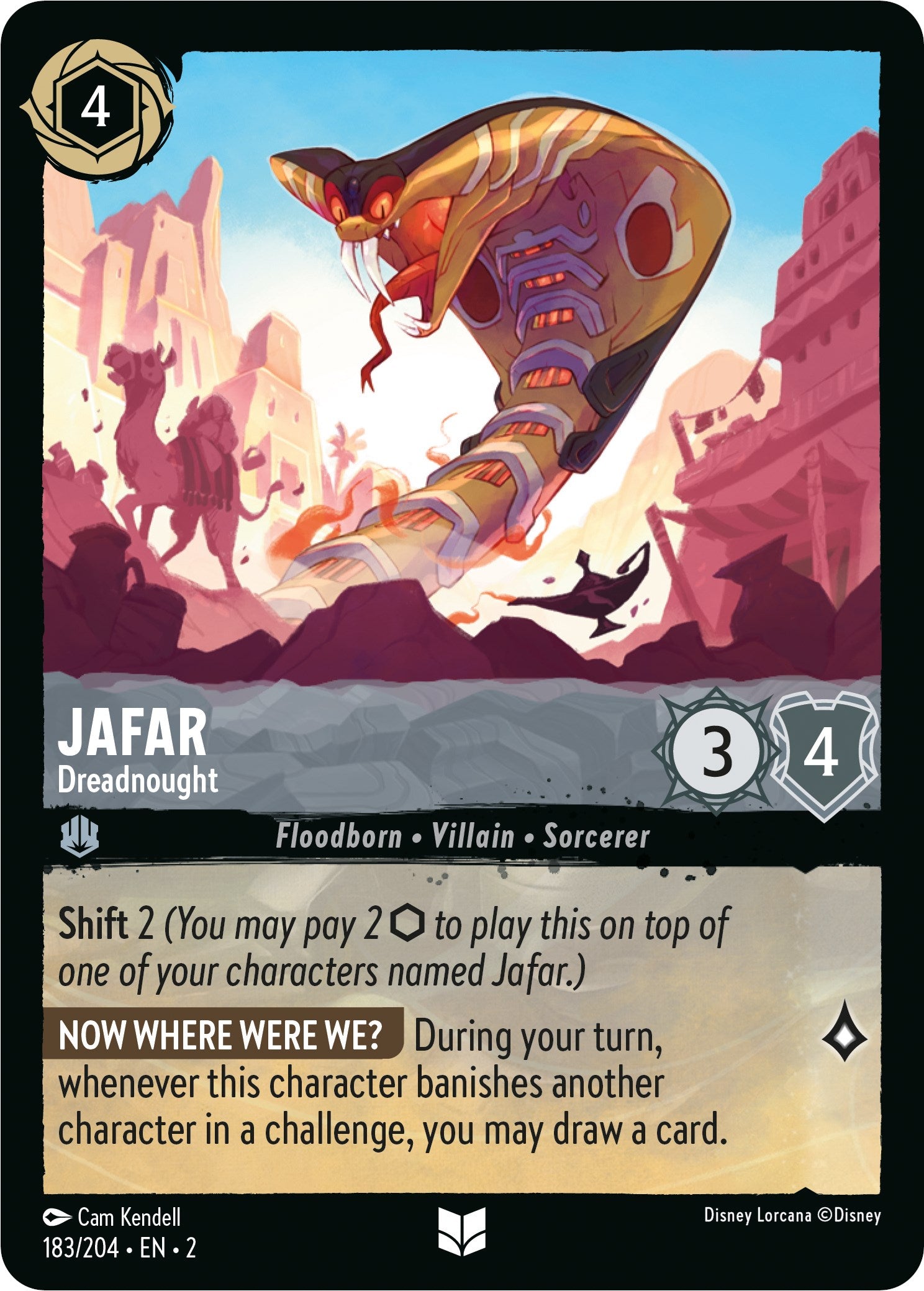 Jafar - Dreadnought (183/204) [Rise of the Floodborn] | Eastridge Sports Cards & Games