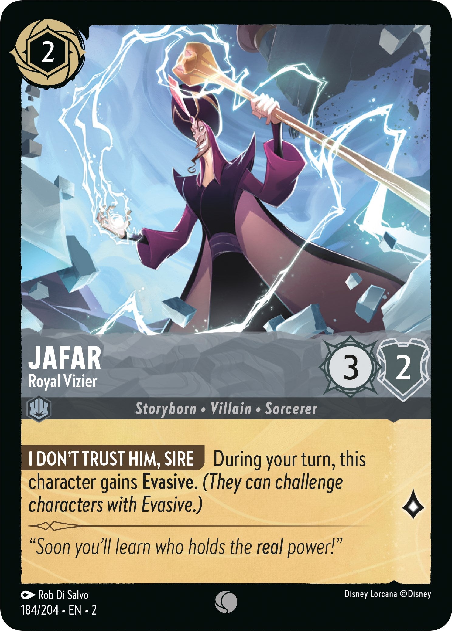 Jafar - Royal Vizier (184/204) [Rise of the Floodborn] | Eastridge Sports Cards & Games