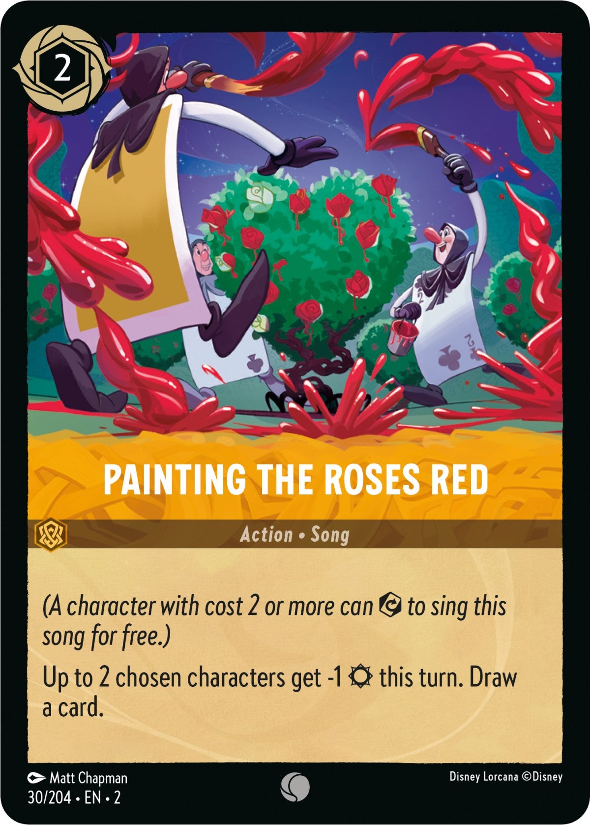 Painting the Roses Red (30/204) [Rise of the Floodborn] | Eastridge Sports Cards & Games