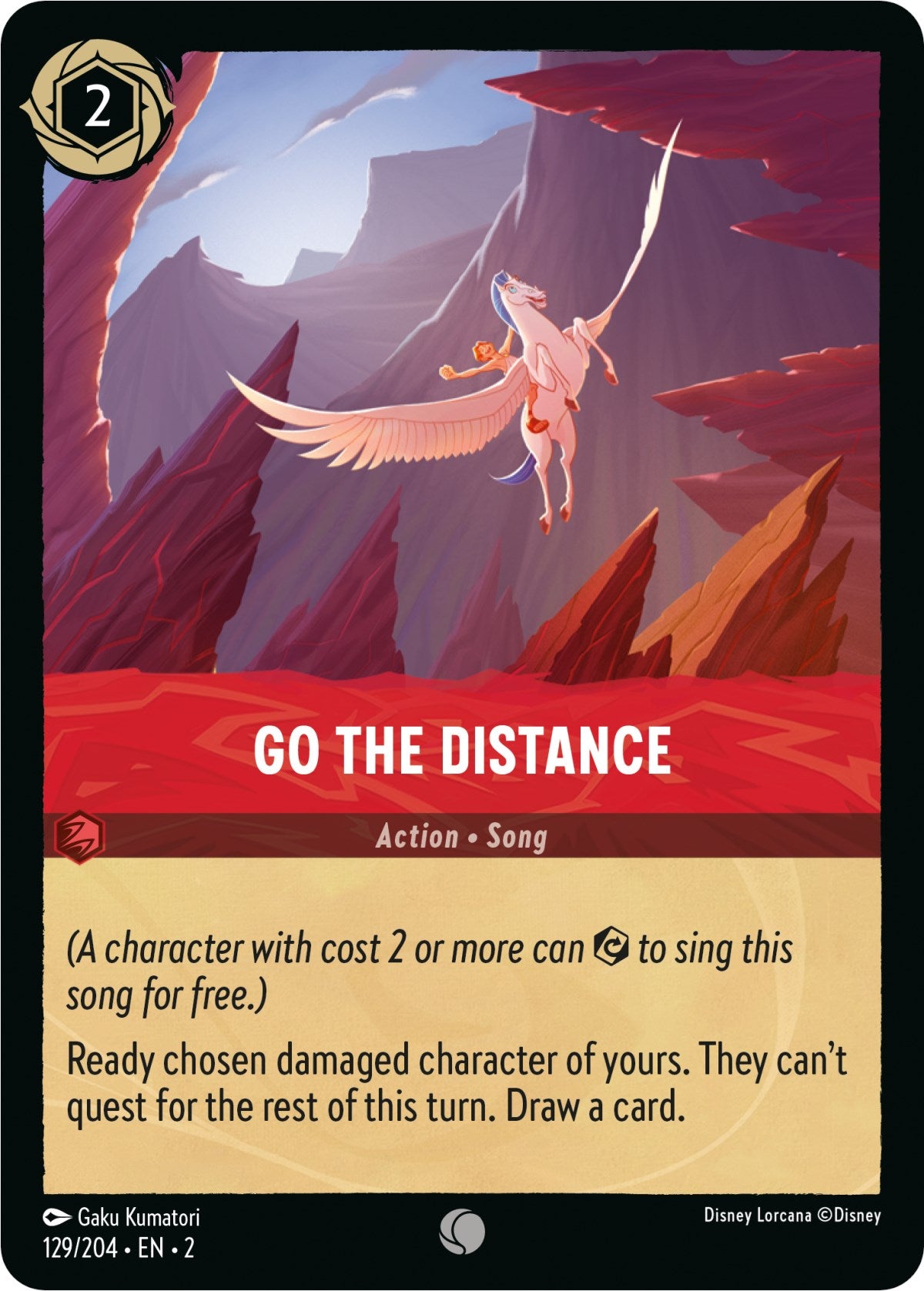 Go the Distance (129/204) [Rise of the Floodborn] | Eastridge Sports Cards & Games