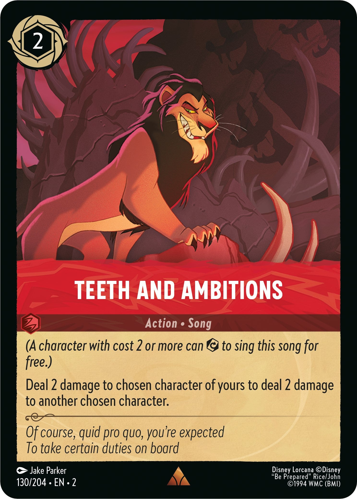 Teeth and Ambitions (130/204) [Rise of the Floodborn] | Eastridge Sports Cards & Games