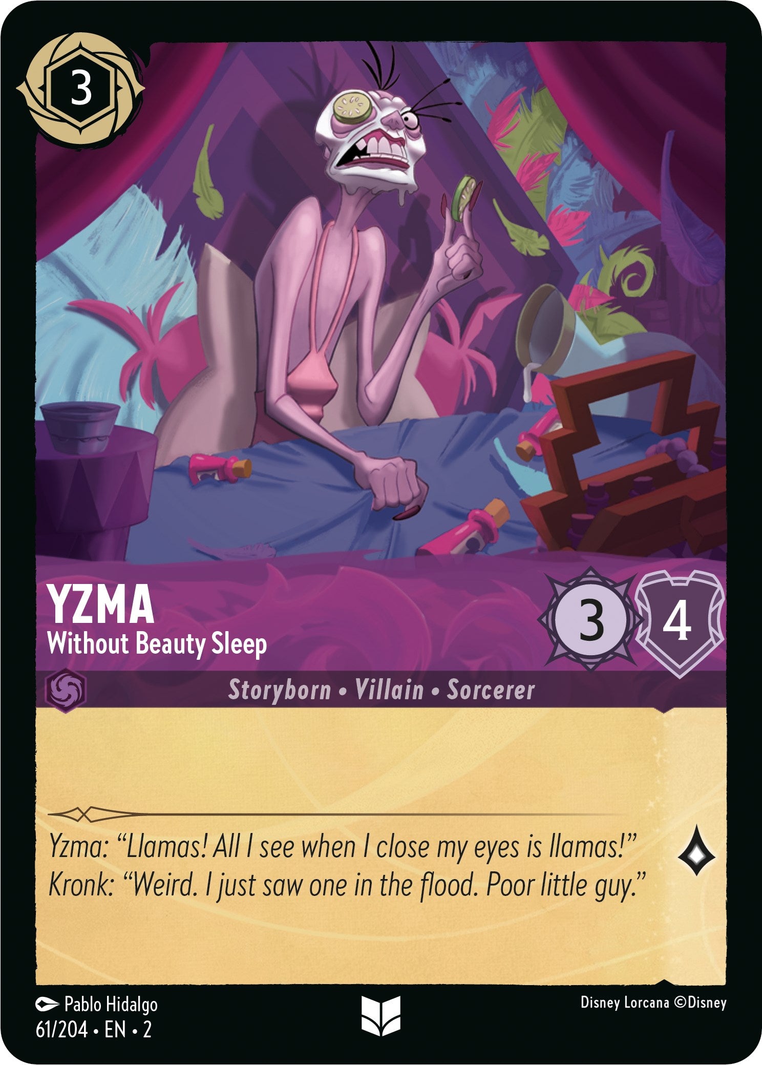Yzma - Without Beauty Sleep (61/204) [Rise of the Floodborn] | Eastridge Sports Cards & Games