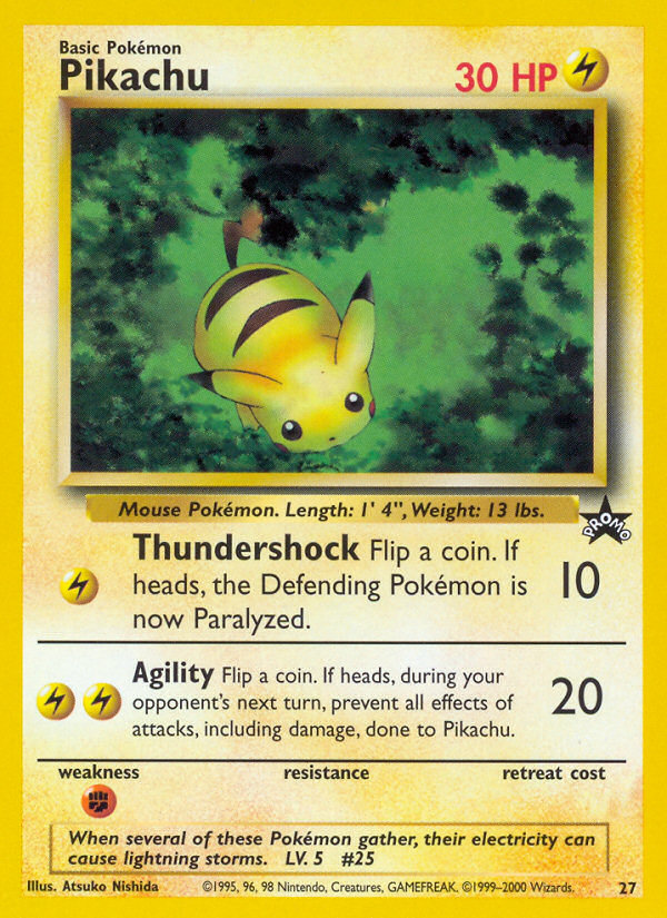 Pikachu (27) [Wizards of the Coast: Black Star Promos] | Eastridge Sports Cards & Games