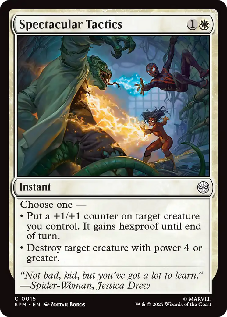 Spectacular Tactics [Marvel's Spider-Man] | Eastridge Sports Cards & Games