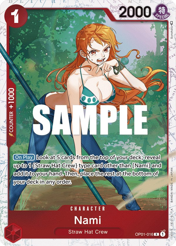 Nami (OP01-016) (Ultra Deck: The Three Captains) [One Piece Promotion Cards] | Eastridge Sports Cards & Games