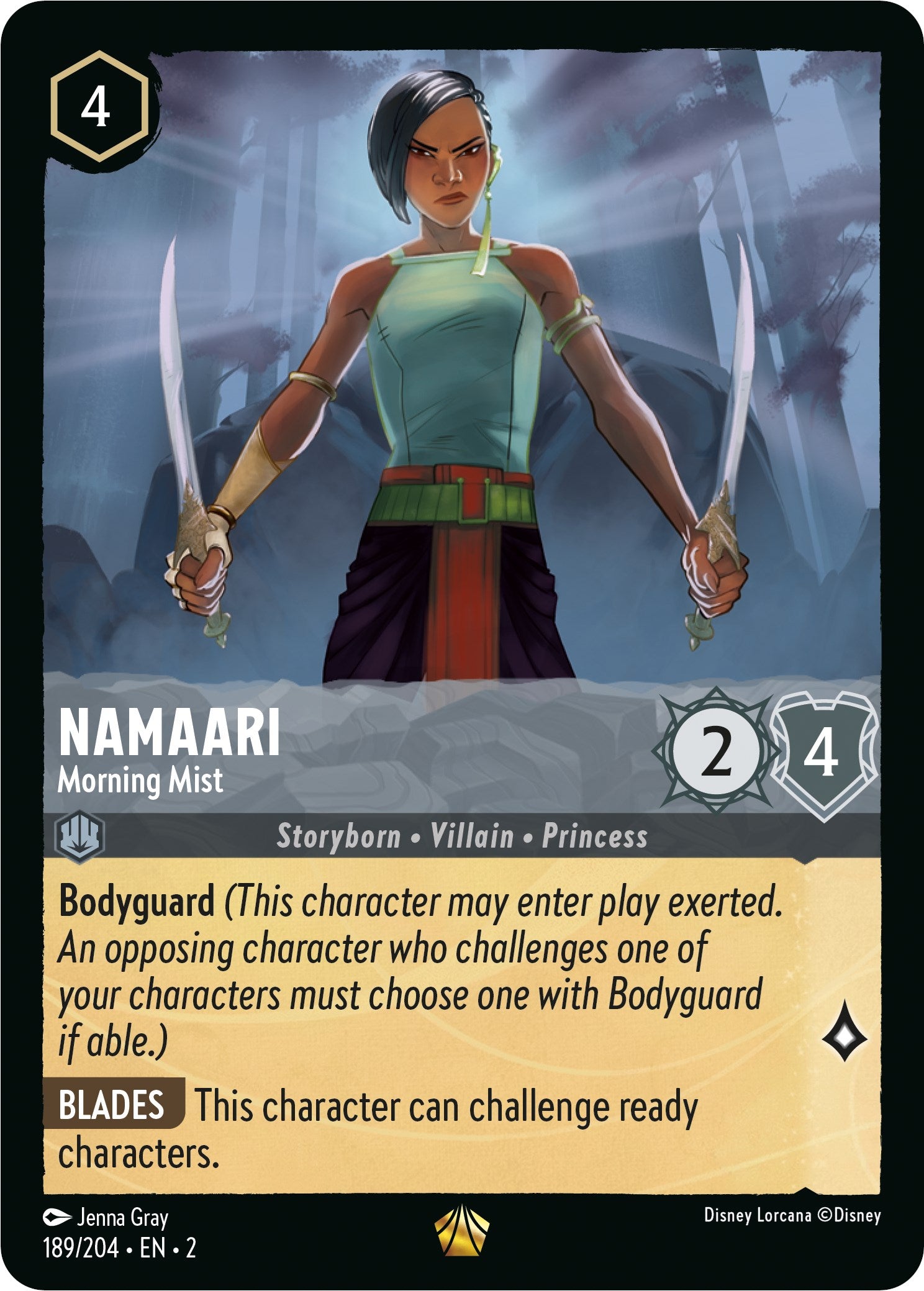Namaari - Morning Mist (189/204) [Rise of the Floodborn] | Eastridge Sports Cards & Games