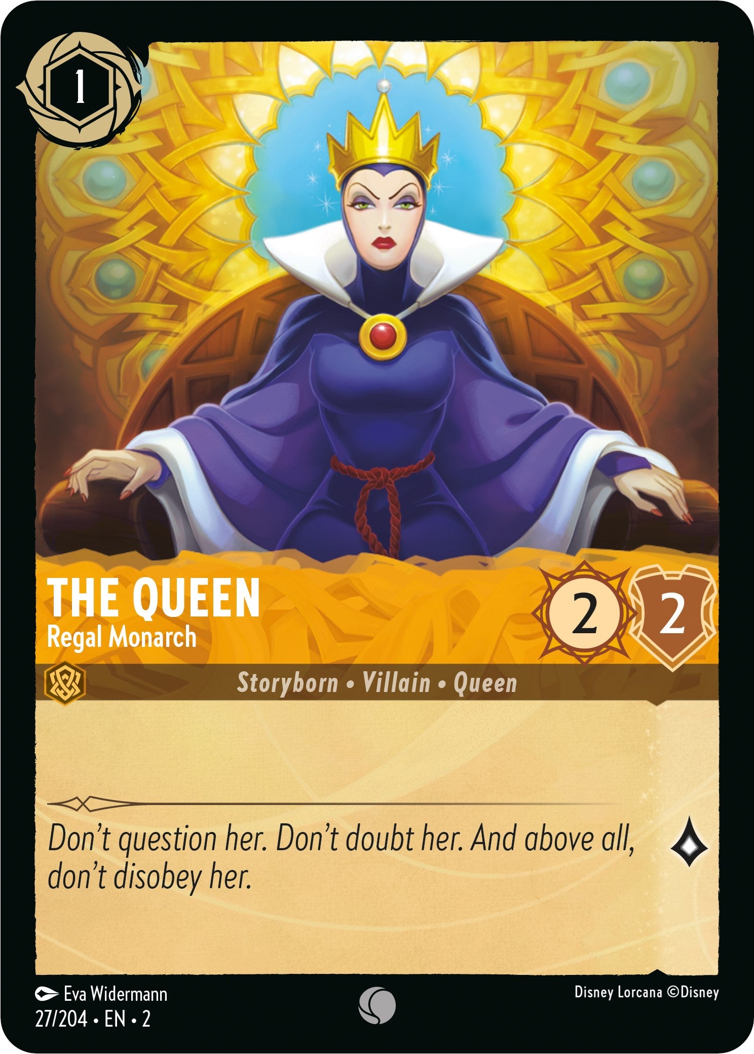 The Queen - Regal Monarch (27/204) [Rise of the Floodborn] | Eastridge Sports Cards & Games