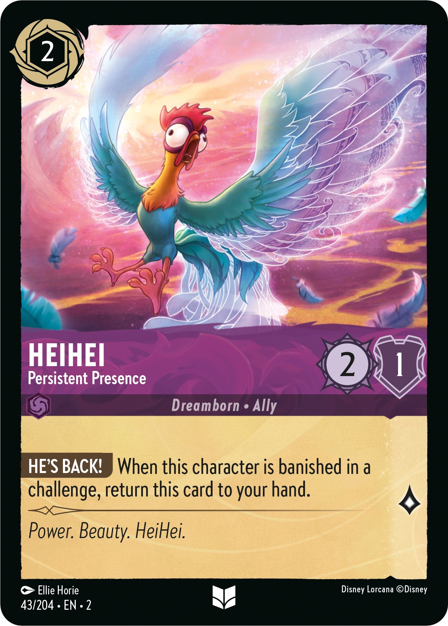 HeiHei - Persistent Presence (43/204) [Rise of the Floodborn] | Eastridge Sports Cards & Games