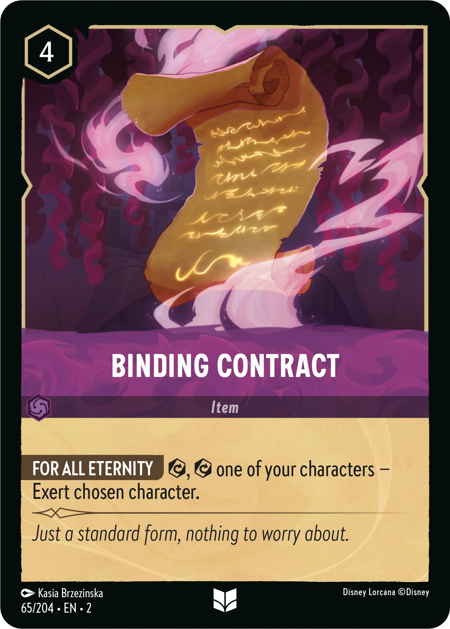 Binding Contract (65/204) [Rise of the Floodborn] | Eastridge Sports Cards & Games