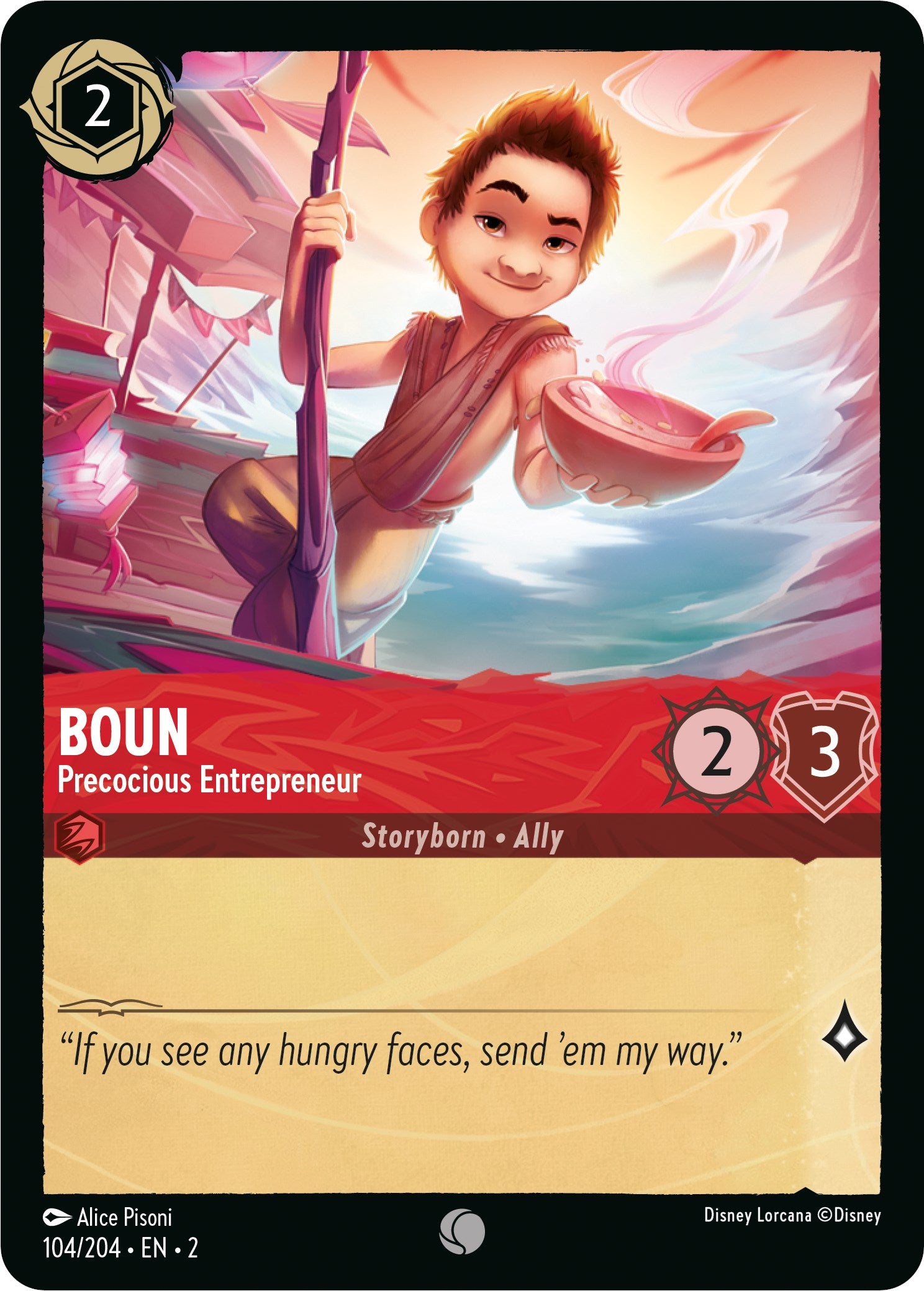 Boun - Precocious Entrepreneur (104/204) [Rise of the Floodborn] | Eastridge Sports Cards & Games