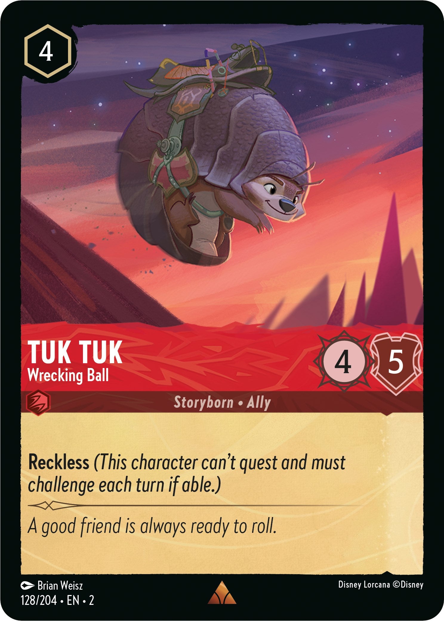 Tuk Tuk - Wrecking Ball (128/204) [Rise of the Floodborn] | Eastridge Sports Cards & Games