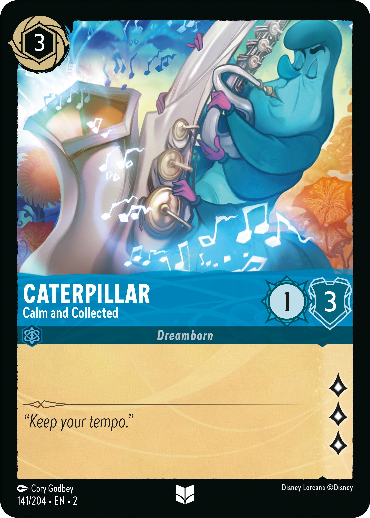 Caterpillar - Calm and Collected (141/204) [Rise of the Floodborn] | Eastridge Sports Cards & Games
