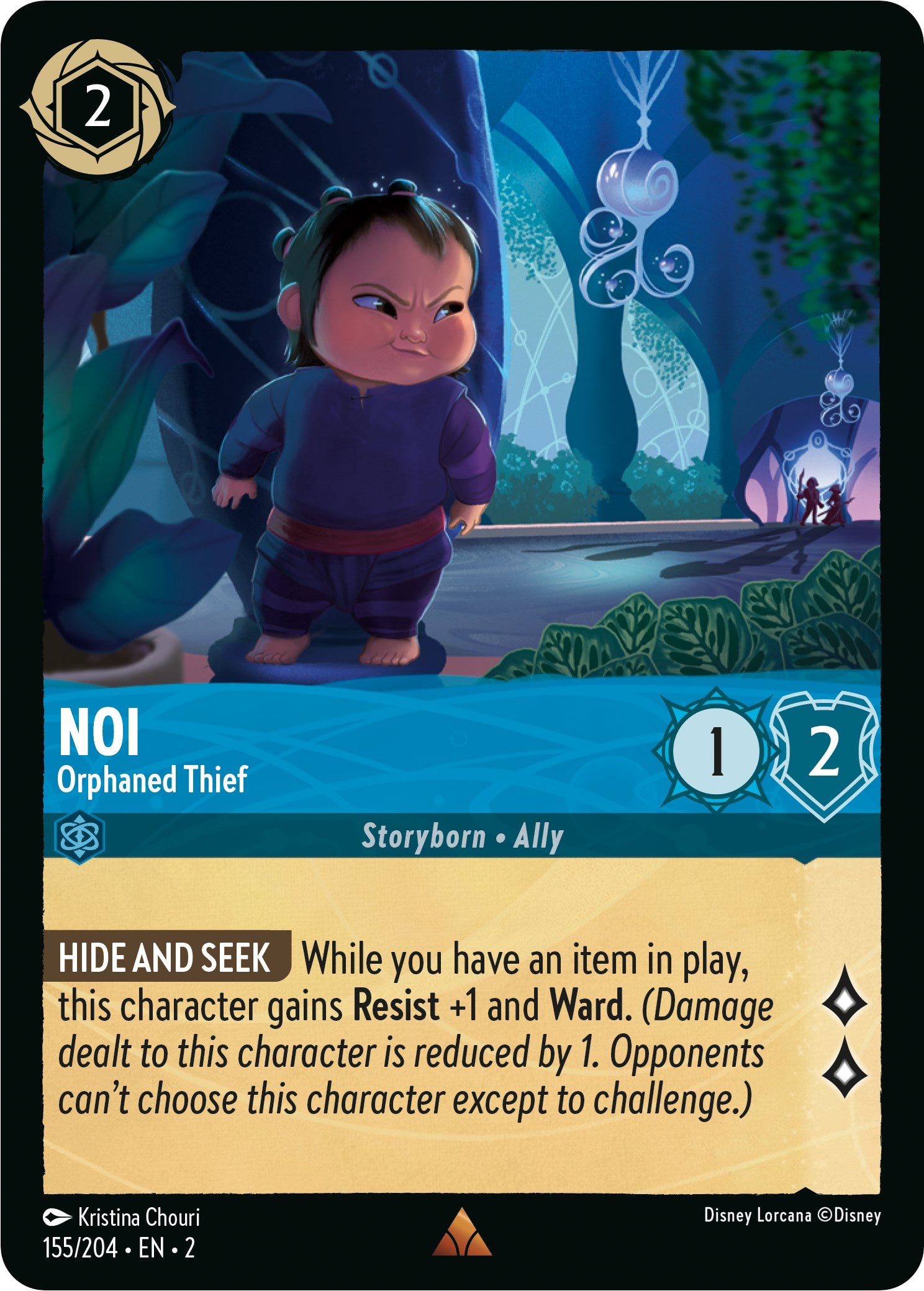 Noi - Orphaned Thief (155/204) [Rise of the Floodborn] | Eastridge Sports Cards & Games