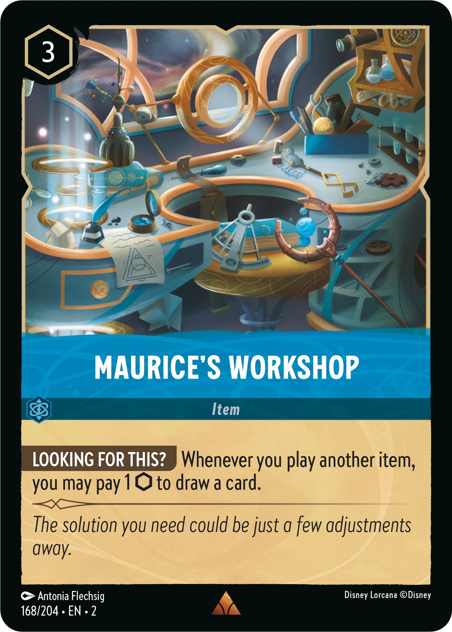 Maurice's Workshop (168/204) [Rise of the Floodborn] | Eastridge Sports Cards & Games