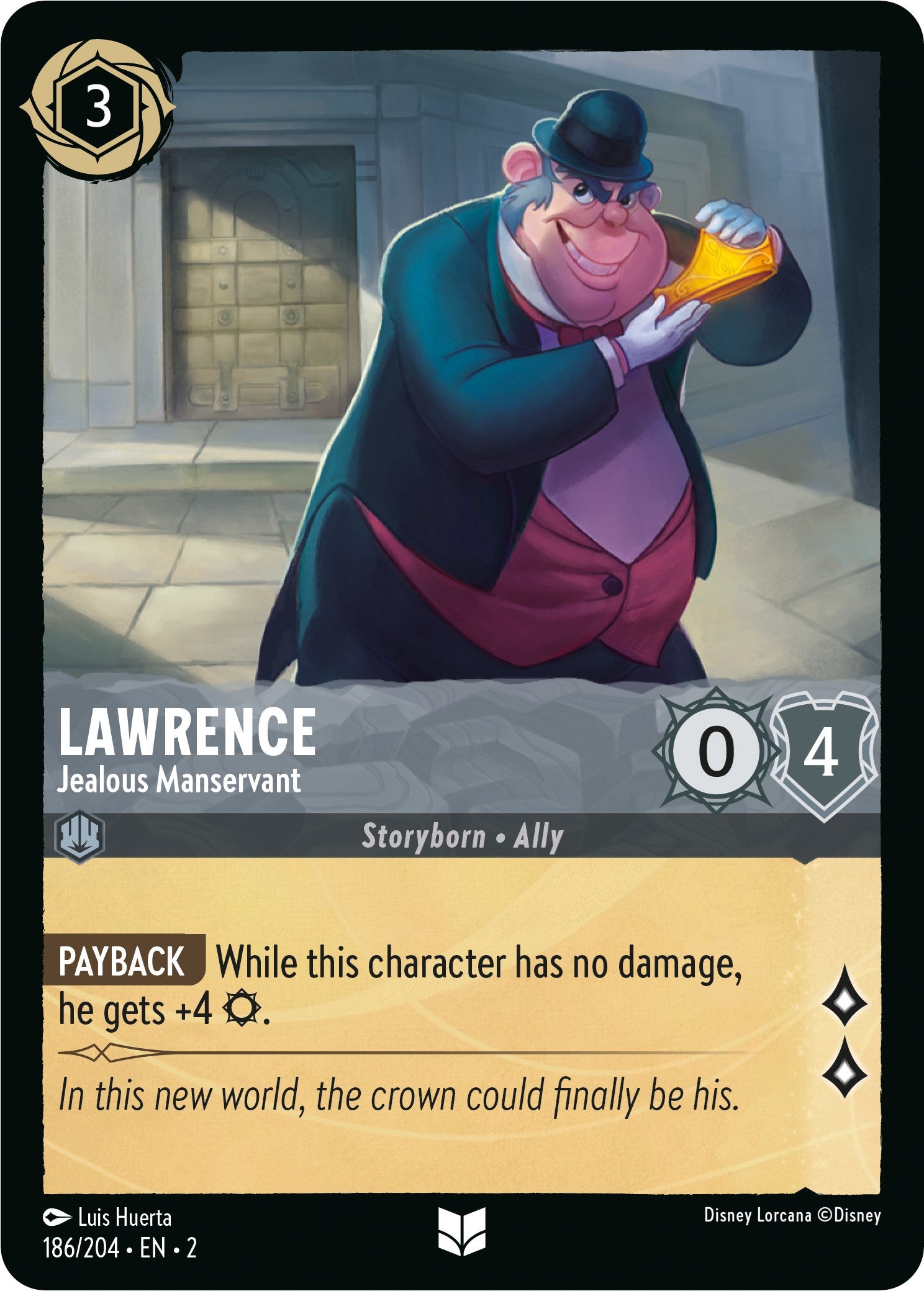 Lawrence - Jealous Manservant (186/204) [Rise of the Floodborn] | Eastridge Sports Cards & Games