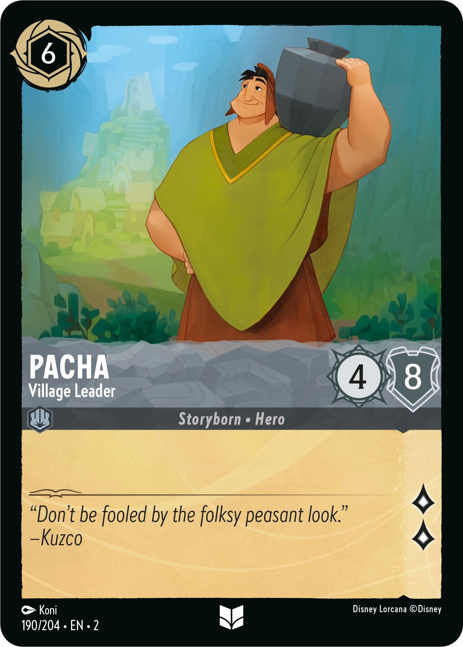 Pacha - Village Leader (190/204) [Rise of the Floodborn] | Eastridge Sports Cards & Games