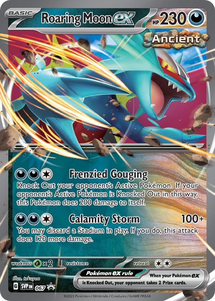 Roaring Moon ex (067) [Scarlet & Violet: Black Star Promos] | Eastridge Sports Cards & Games