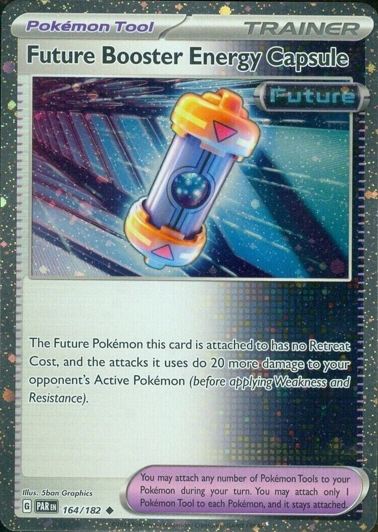 Future Booster Energy Capsule (164/182) (Cosmos Holo) [Scarlet & Violet: Paradox Rift] | Eastridge Sports Cards & Games