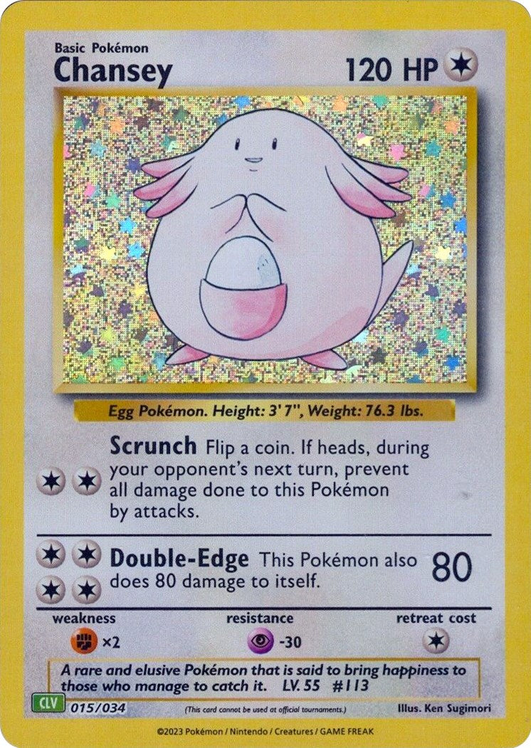 Chansey [Trading Card Game Classic] | Eastridge Sports Cards & Games