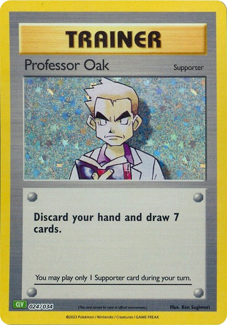 Professor Oak (CLV) [Trading Card Game Classic] | Eastridge Sports Cards & Games