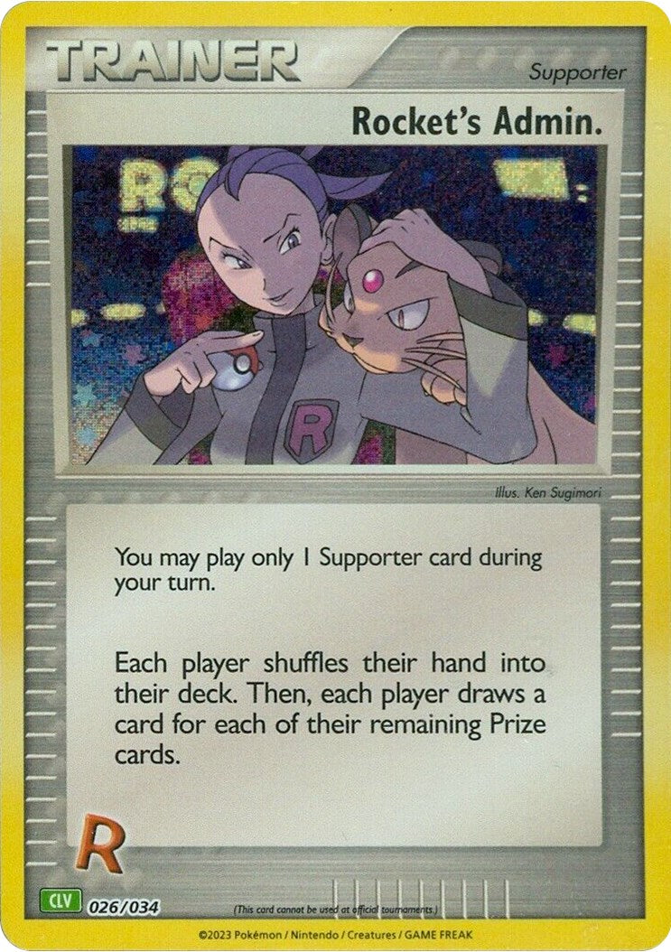 Rocket's Admin. (CLV) [Trading Card Game Classic] | Eastridge Sports Cards & Games