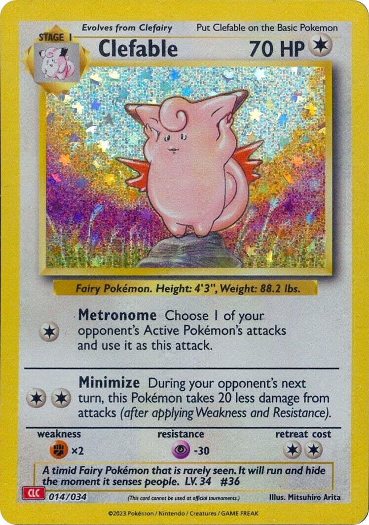 Clefable [Trading Card Game Classic] | Eastridge Sports Cards & Games