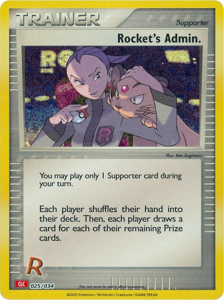 Rocket's Admin. (CLC) [Trading Card Game Classic] | Eastridge Sports Cards & Games