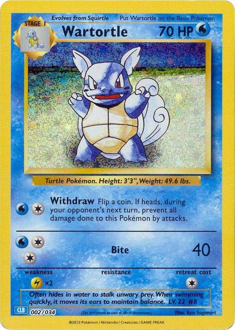 Wartortle [Trading Card Game Classic] | Eastridge Sports Cards & Games