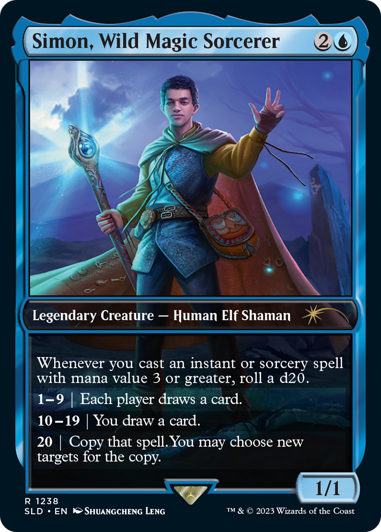 Simon, Wild Magic Sorcerer [Secret Lair Drop Series] | Eastridge Sports Cards & Games