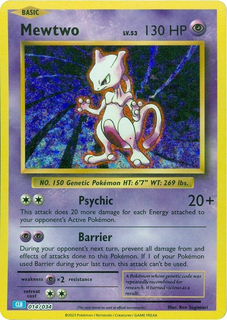 Mewtwo [Trading Card Game Classic] | Eastridge Sports Cards & Games