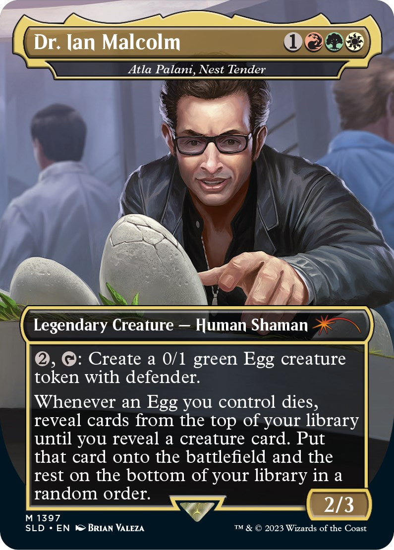 Dr. Ian Malcolm - Atla Palani, Nest Tender [Secret Lair Drop Series] | Eastridge Sports Cards & Games