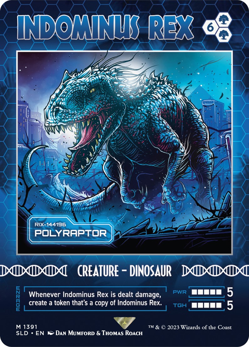 Indominus Rex - Polyraptor [Secret Lair Drop Series] | Eastridge Sports Cards & Games