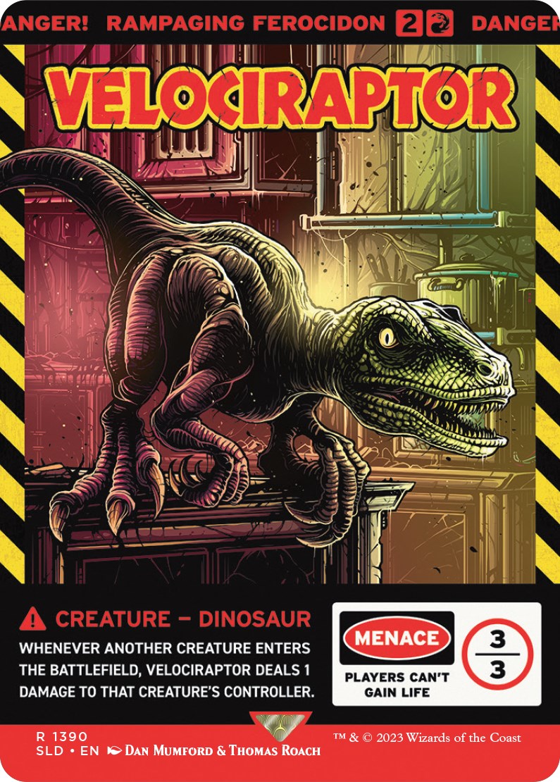 Velociraptor - Rampaging Ferocidon [Secret Lair Drop Series] | Eastridge Sports Cards & Games