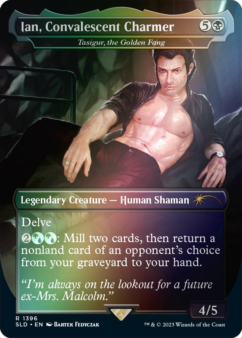 Ian, Convalescent Charmer - Tasigur, the Golden Fang (Rainbow Foil) [Secret Lair Drop Series] | Eastridge Sports Cards & Games