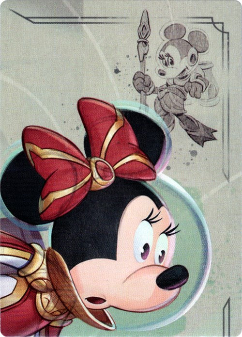 Minnie Mouse - Wide-Eyed Diver Puzzle Insert (Top Right) [Rise of the Floodborn] | Eastridge Sports Cards & Games