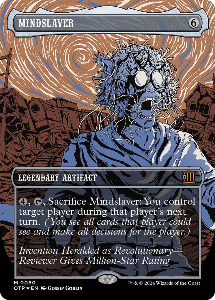 Mindslaver (Textured Foil) [Outlaws of Thunder Junction: Breaking News] | Eastridge Sports Cards & Games