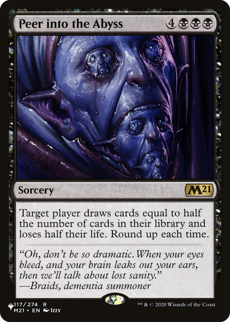 Peer into the Abyss [The List] | Eastridge Sports Cards & Games