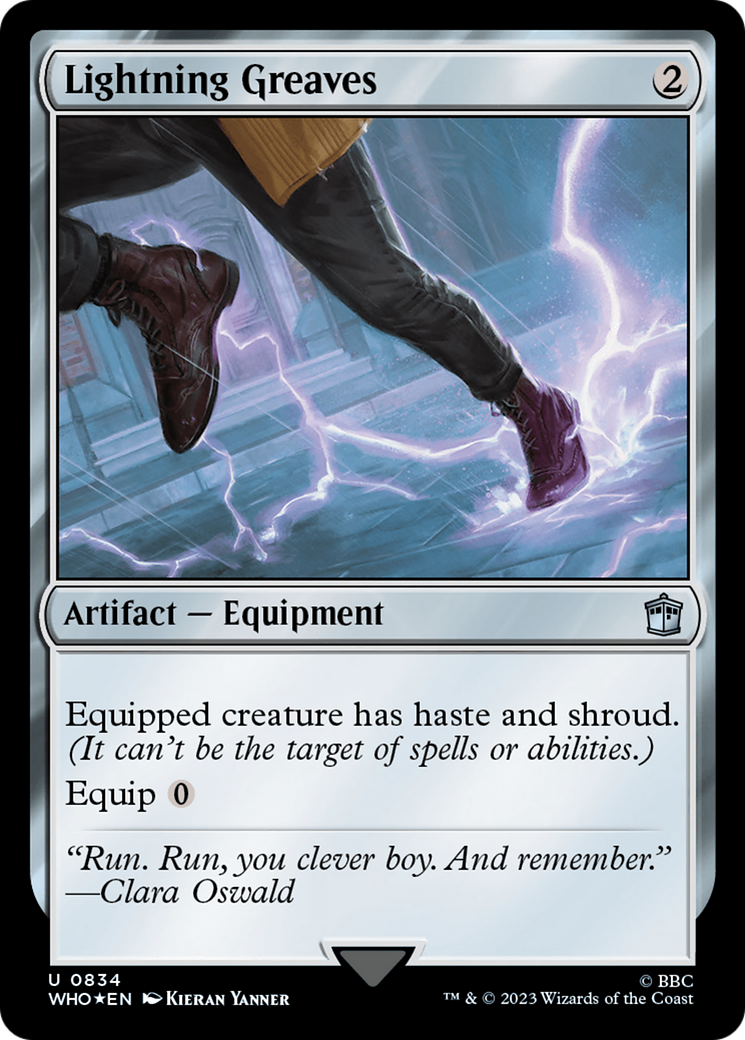 Lightning Greaves (Surge Foil) [Doctor Who] | Eastridge Sports Cards & Games